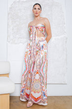 Afbeelding in Gallery-weergave laden, Her Bottari - SET_Convertible Scarf crop top and Wide pants set: ECRU