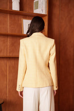 Afbeelding in Gallery-weergave laden, Attentif Paris - Fitted tweed blazer: Pink / S/M/L/XL