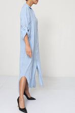 Afbeelding in Gallery-weergave laden, LÉA & LUC - Long shirt dresses in 100% Linen REF. 1484: Pink / Unique