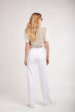 Afbeelding in Gallery-weergave laden, Toxik3 - Jean droit long taille haute - Ricky: Blanc