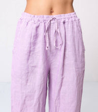 Afbeelding in Gallery-weergave laden, LÉA & LUC - 100% linen trousers REF. 30132: Beige / Unique