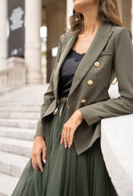 Afbeelding in Gallery-weergave laden, Attentif Paris - Fitted double-breasted blazer