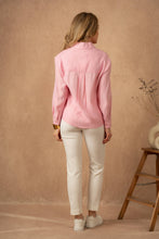 Afbeelding in Gallery-weergave laden, LULUMARY - Asymmetric shirt CH390: Pink / 2S 2M 2L