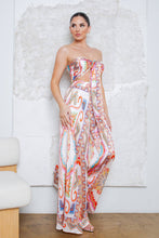 Afbeelding in Gallery-weergave laden, Her Bottari - SET_Convertible Scarf crop top and Wide pants set: ECRU