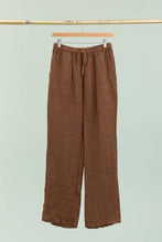 Afbeelding in Gallery-weergave laden, LÉA & LUC - 100% linen trousers REF. 30132: Beige / Unique