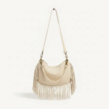 Afbeelding in Gallery-weergave laden, ZEEN - PAKA leather bag – BEIGE – Made in Italy