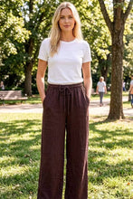 Afbeelding in Gallery-weergave laden, LÉA & LUC - 100% linen trousers REF. 30132: White / Unique