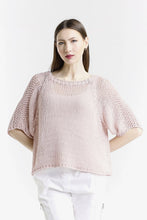 Afbeelding in Gallery-weergave laden, TINA Stephens Italy/Tees By Tina - Doris Closed Knit Ballet Sleeve Closed Knit Sweater (BQ906CK): 681 Blush / One Size