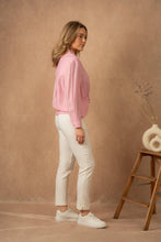 Afbeelding in Gallery-weergave laden, LULUMARY - Asymmetric shirt CH390: Pink / 2S 2M 2L