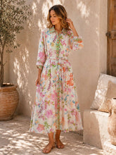 Afbeelding in Gallery-weergave laden, Orice - Long printed dress: 831 / One size