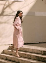 Afbeelding in Gallery-weergave laden, An'ge - OCTA orange embroidered shirt dress: Orange