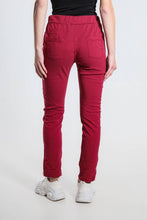 Afbeelding in Gallery-weergave laden, TINA Stephens Italy/Tees By Tina - Riley Zipper Pocket Pant (PL151): 100 White