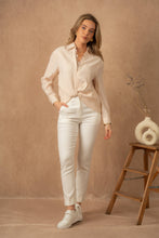 Afbeelding in Gallery-weergave laden, LULUMARY - Asymmetric shirt CH390: Pink / 2S 2M 2L
