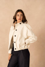 Afbeelding in Gallery-weergave laden, LULUMARY - Short trench V357: Beige / 3S/M 3M/L
