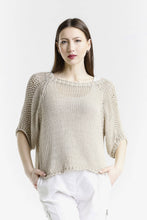 Afbeelding in Gallery-weergave laden, TINA Stephens Italy/Tees By Tina - Doris Closed Knit Ballet Sleeve Closed Knit Sweater (BQ906CK): 681 Blush / One Size