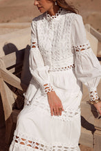 Afbeelding in Gallery-weergave laden, CHOKLATE PARIS - Ellie cropped shirt in openwork cotton - 81013: White / 1 S - 1 M - 1 L