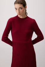 Afbeelding in Gallery-weergave laden, Touché Privé EU - KNITWEAR DRESS: Burgundy / Standart