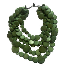 Afbeelding in Gallery-weergave laden, Bijondo - Guinea wooden light necklace: Naked
