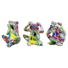 Afbeelding in Gallery-weergave laden, Gilde Handwerk Macrander GmbH & Co. KG - Frog figure sitting Street Art VE 3