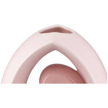Afbeelding in Gallery-weergave laden, Gilde Handwerk Macrander GmbH & Co. KG - Oval heart vase pink H. 20 cm, PU 2: Wasserdicht / Rosa / Keramik