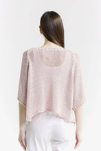 Afbeelding in Gallery-weergave laden, TINA Stephens Italy/Tees By Tina - Doris Closed Knit Ballet Sleeve Closed Knit Sweater (BQ906CK): 681 Blush / One Size