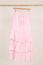 Afbeelding in Gallery-weergave laden, LÉA & LUC - Linen Skirt REF. 80420: White