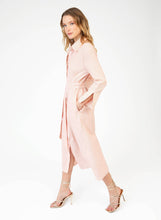 Afbeelding in Gallery-weergave laden, An'ge - OCTA orange embroidered shirt dress: Orange