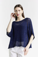 Afbeelding in Gallery-weergave laden, TINA Stephens Italy/Tees By Tina - Doris Closed Knit Ballet Sleeve Closed Knit Sweater (BQ906CK): 681 Blush / One Size