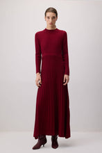 Afbeelding in Gallery-weergave laden, Touché Privé EU - KNITWEAR DRESS: Burgundy / Standart