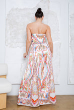 Afbeelding in Gallery-weergave laden, Her Bottari - SET_Convertible Scarf crop top and Wide pants set: ECRU