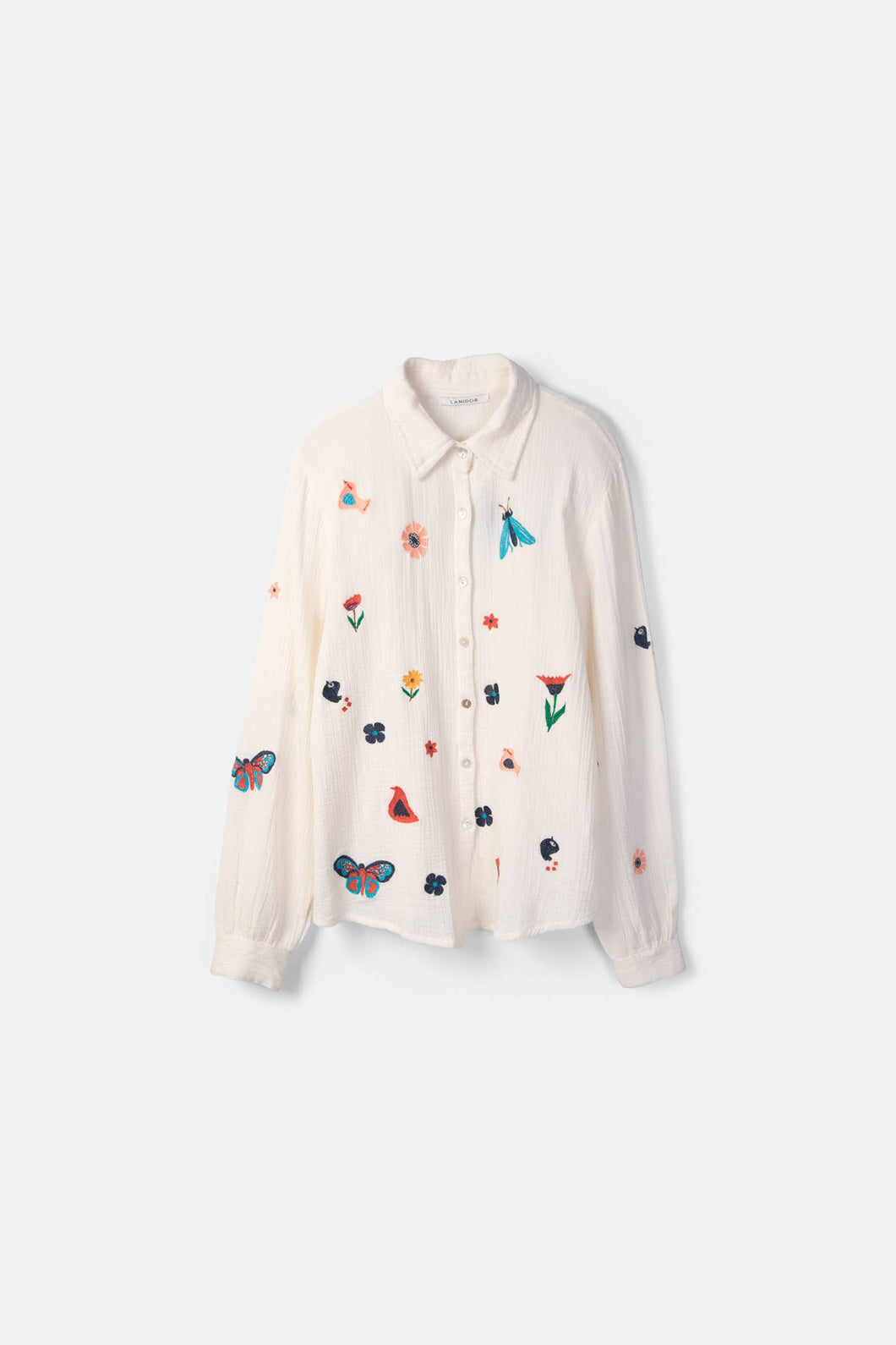Lanidor - Embroidered Shirt (416634-10): M