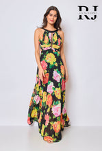 Afbeelding in Gallery-weergave laden, Lucas &amp; Emma - Sarl RJ &amp; co - Floral Dress Suva 17373: Black
