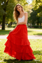 Afbeelding in Gallery-weergave laden, LÉA &amp; LUC - Linen Skirt REF. 80420: White
