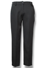 Afbeelding in Gallery-weergave laden, NINEF - Sleek Blossom Flare Pants - Modern Elegance: Black
