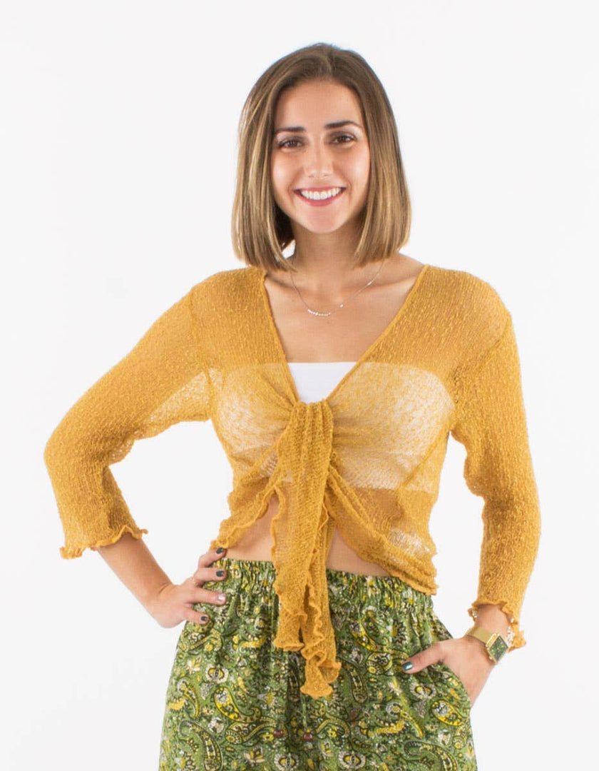 Coline - Jacket — woman-VE14394: Mustard / Lightweight women's jacket / YOU