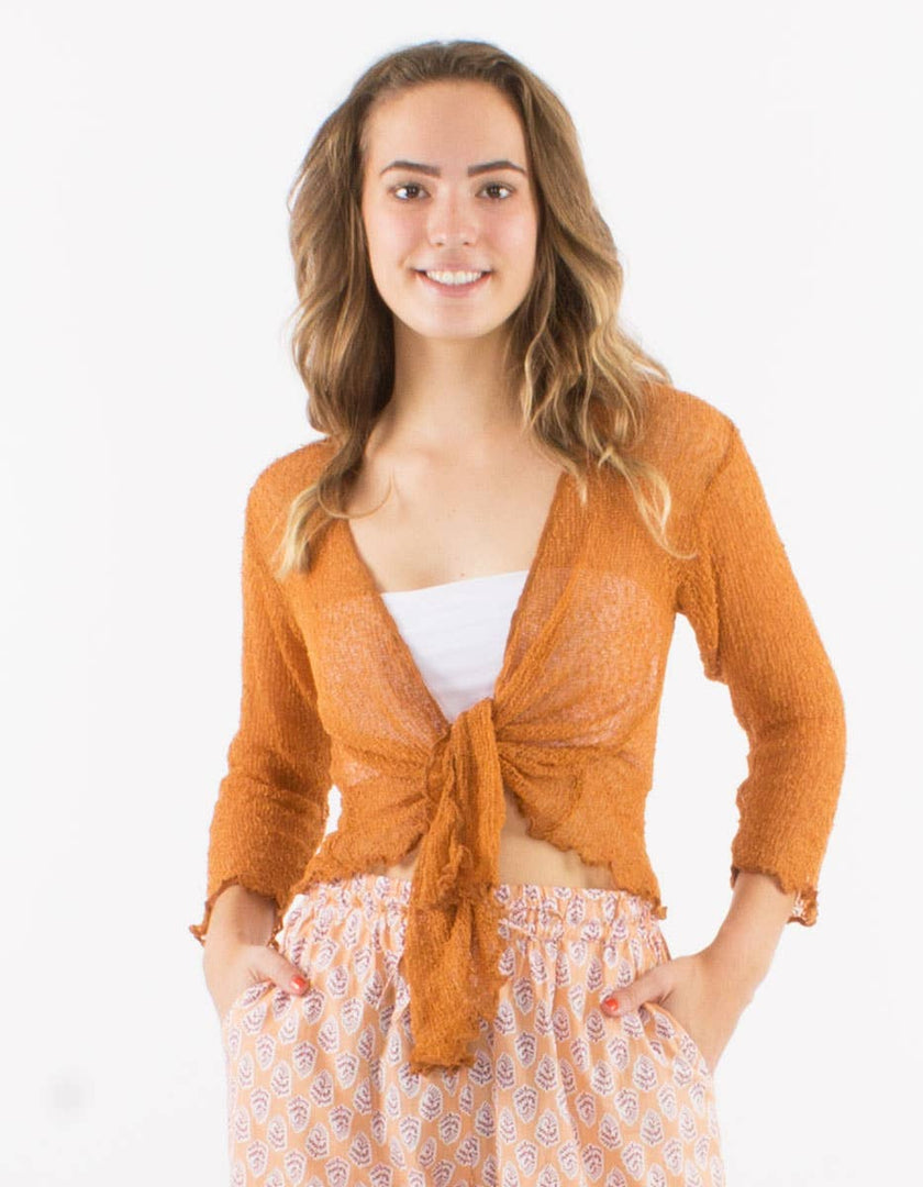 Coline - Jacket — woman-VE14394: Tobacco / Lightweight women's jacket / YOU