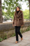 CHOKLATE PARIS - Faux fur coat with large collar - Y171