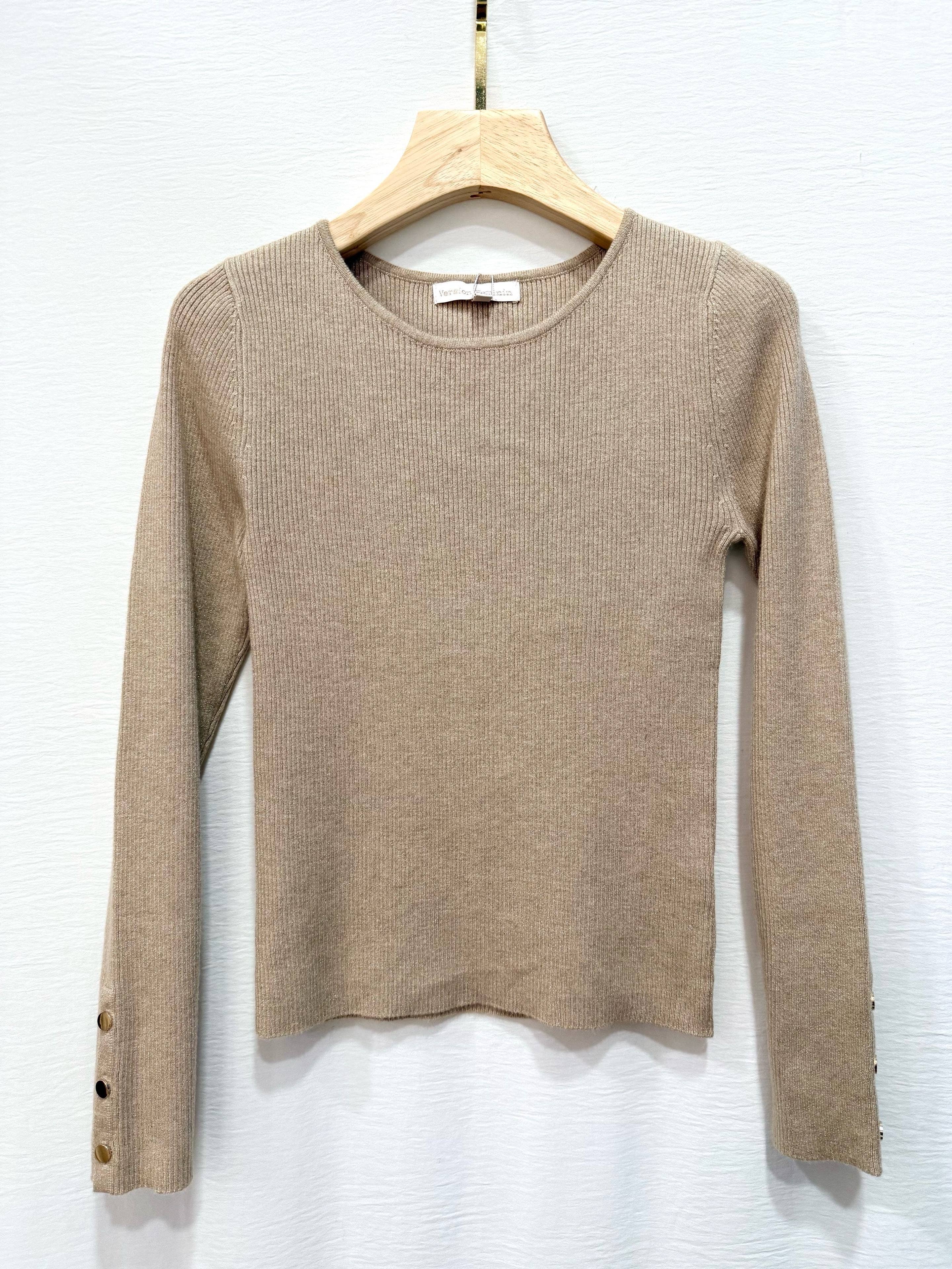 Version féminin So Twice - Sweater reference 9143, size 1 and size 2: Choco / Frenchman / T1