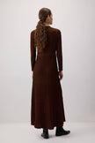 Touché Privé EU - KNITWEAR DRESS: Brown / Standart