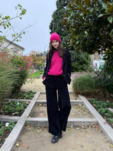 Afbeelding in Gallery-weergave laden, NOELINE - Wide-leg corduroy pants 59164: Bordeaux
