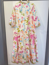 Afbeelding in Gallery-weergave laden, Orice - Long bohemian printed cotton dress - One size: 831 / One size

