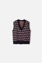 Afbeelding in Gallery-weergave laden, Lanidor - Jacquard knit vest        (438634-47)
