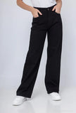 Vivid - Basic wide-leg jeans color: Light khaki / L