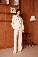 Afbeelding in Gallery-weergave laden, Attentif Paris - Fitted tweed blazer: Pink / S/M/L/XL
