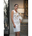 Káhyra - KAHYRA WHITE EMBROIDERED ROSEMARY DRESS: WHITE REF.: 000047 / M