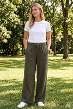 Afbeelding in Gallery-weergave laden, LÉA &amp; LUC - 100% linen trousers REF. 30132: Beige / Unique
