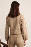 Vivid - Denim jacket color: Khaki / 2XL