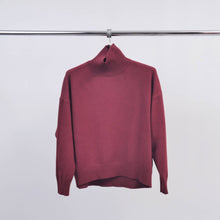 Afbeelding in Gallery-weergave laden, Cecile Wang - HY86038 turtleneck sweater: Bordeaux
