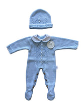 Afbeelding in Gallery-weergave laden, Cotton Socks - CT108 TRICOT JUMPSUIT SET W/ HAT AUTUMN/WINTER: Crude/Sand / 1/3 Months
