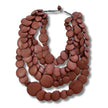 Bijondo - Guinea wooden light necklace: Naked